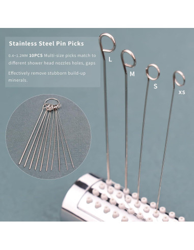 Cepillos de Limpieza para Cabezal de Ducha Ceycudy 20PCS