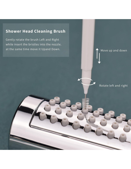 Cepillos de Limpieza para Cabezal de Ducha Ceycudy 20PCS