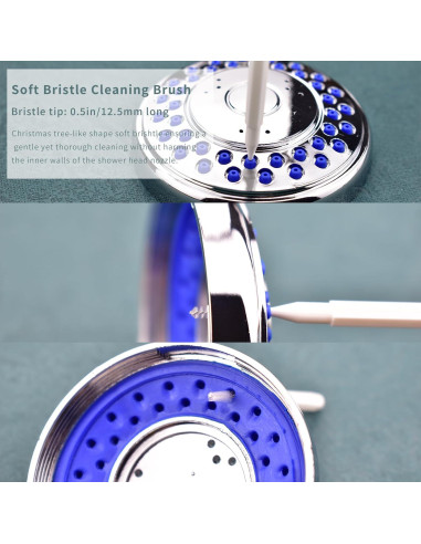 Cepillos de Limpieza para Cabezal de Ducha Ceycudy 20PCS