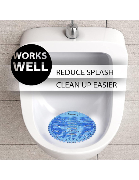 Desodorante de Urinal Spargos Brisa Oceánica - 24 Pastillas