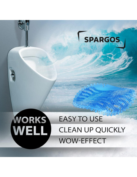 Desodorante de Urinal Spargos Brisa Oceánica - 24 Pastillas