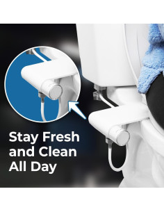 Accesorio de Bidet GenieBidet AB-2000 Doble Boquilla 0.68kg 2