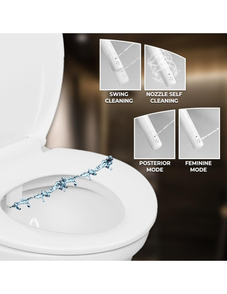 Accesorio de Bidet GenieBidet AB-2000 Doble Boquilla 0.68kg