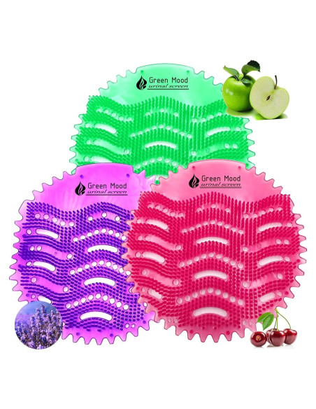 18 Mats Desodorantes para Urinario MEIZHIYUAN, 16cm