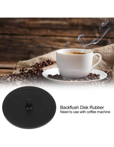 Filtro Ciego de Goma POCREATION para Máquina de Café 50mm
