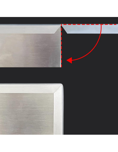 Bisel de Goma Silicona Protalwell 20 pies Blanco 1.59 mm