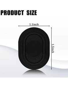 16 Amortiguadores de Golpes para Puertas de Coche Qboonpt 2