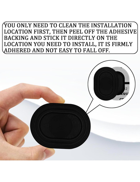 16 Amortiguadores de Golpes para Puertas de Coche Qboonpt