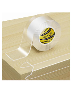 Cinta Protectora de Bordes MILEQEE 4.0cm x 1.0m Transparente