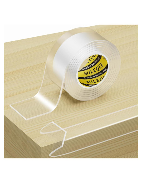 Cinta Protectora de Bordes MILEQEE 4.0cm x 1.0m Transparente