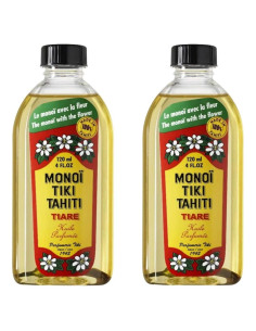 Aceite de Coco Tiare Monoi Tiki Tahiti 118 ml - Hidratante Piel y Cabello