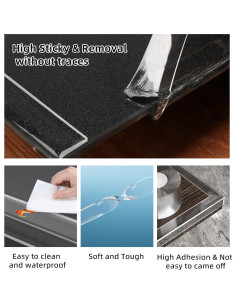 Protector de Esquinas KAIYUER Transparente 4FT x 2cm 2