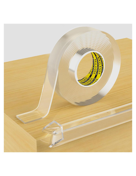 Cinta Protectora de Bordes MILEQEE 2cm x 3m Transparente
