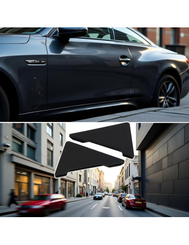 2 Protectores de Esquinas de Puerta de Coche Sluswallow Silicona