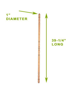 Protectores de Esquinas de Madera de Haya Renovators Supply - Paquete de 5 2