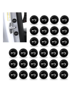 Pack de 30 Amortiguadores de Puerta AWGUKA - Silicona Negra