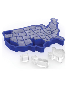 Bandeja de Hielo de Silicona True Zoo U Ice of A - 38 Cubos