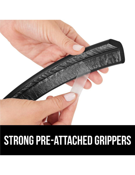 Protectores de Esquinas y Bordes GORILLA GRIP 10 pies Negro
