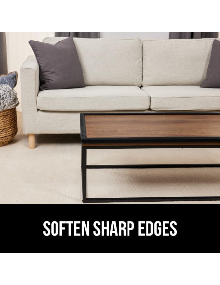 Protectores de Esquinas y Bordes GORILLA GRIP 10 pies Negro