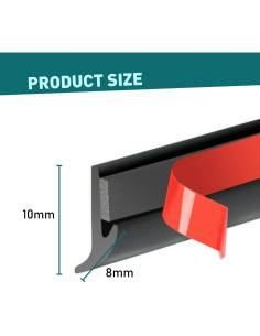 Cinta Sello Adhesiva MODIGT 4.88m Universal para Auto 2