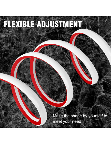 Moldura Flexible Autoadhesiva Miuwauer QRM 6m Blanco