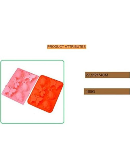 Molde de Pastel de Silicona FantasyDay 10x4x3 cm Antiadherente