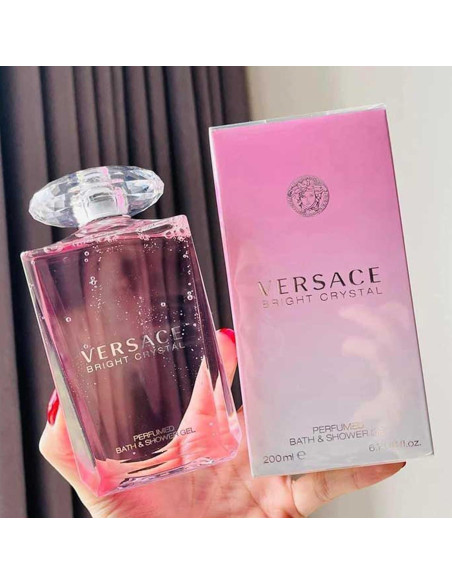 Gel de Baño y Ducha Versace Bright Crystal 200ml para Mujeres