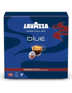 Cápsulas de Café Espresso Dolce Lavazza BLUE - 100 Unidades 2
