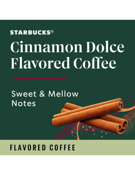 Cápsulas de café Starbucks Canela Dolce 22 unidades K-Cup