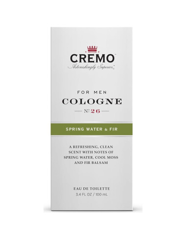 Cremo Spray de Colonia Agua de Primavera 100 ml - Aroma Fresco