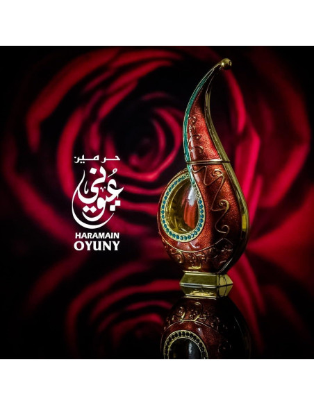 Aceite de Perfume Concentrado Al Haramain Oyuny 20ml Unisex - Fragancia Floral