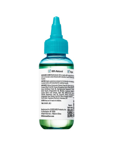 Aceite Multivitamínico KISS Colors & Care Menta 73.93 ml