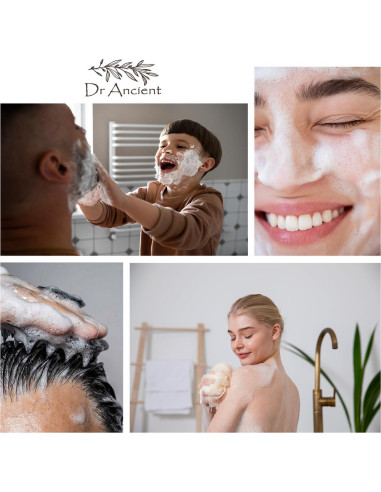 Jabón Natural de Aloe Vera Orgánico Dr.Ancient 140g Hecho a Mano