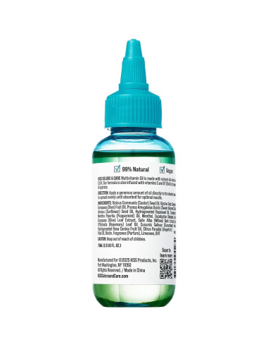 Aceite Multivitamínico KISS Colors & Care Menta 73.93 ml