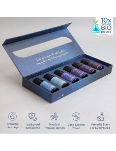 Juego de Aceites Aromáticos Carnatia - 6 Mezclas Calmantes 362g 2