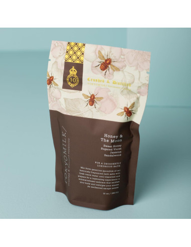 Sal de Baño TokyoMilk Miel y La Luna 283g - Aromas de Jazmín