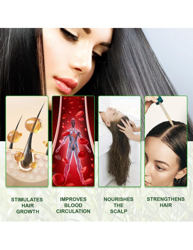 Aceite de Romero Puro 120 ml - Crecimiento Cabello y Piel