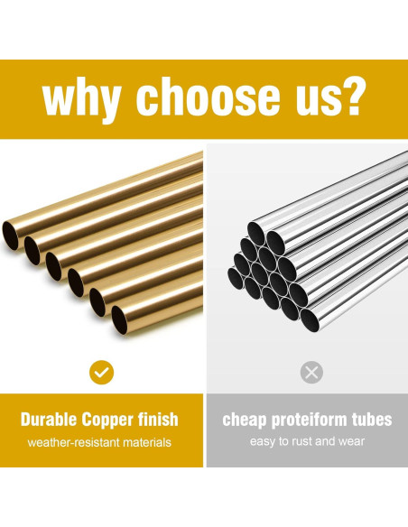 Campanas de Viento YLYYCC 76 cm con 24 Tubos de Cobre y 16 Campanas