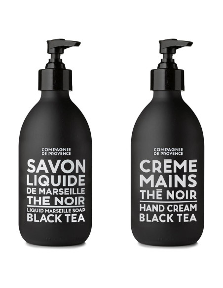 Jabón Líquido y Crema de Manos Compagnie de Provence Té Negro 295ml