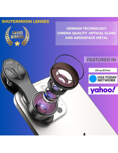 Kit de Lentes para Cámara Shuttermoon 11 en 1 para Smartphones 2