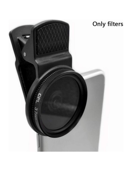 Filtro CPL Polarizador 37mm Pena para Cámara Móvil