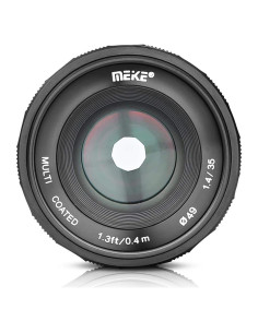 Lente Meike 35mm F/1.4 Manual para Cámaras Sin Espejo Sony