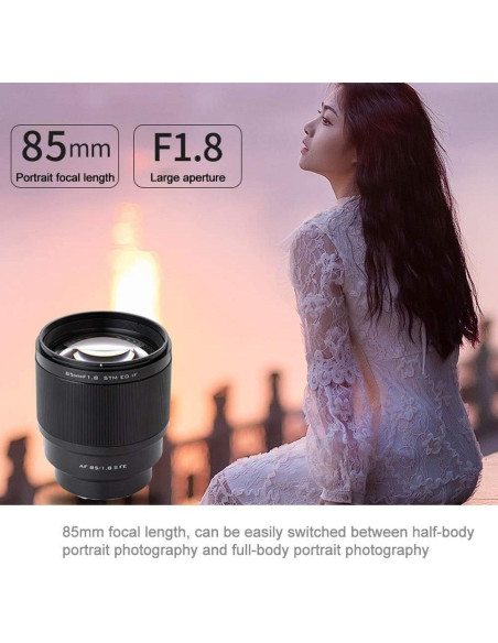 Lente VILTROX 85mm F1.8 II AF para Cámaras Sony E-Mount
