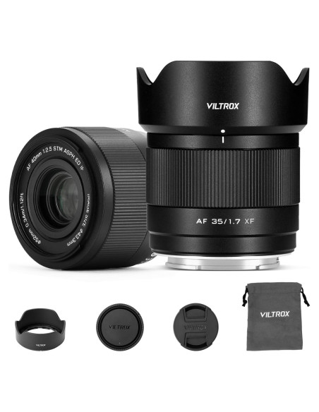 Lente Viltrox 35mm F1.7 AF para Fuji - Ligera y Compacta
