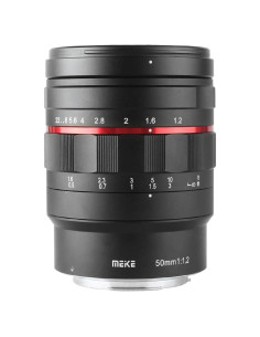 Lente Meike MK-50mm F1.2 RF Manual para Canon Sin Espejo