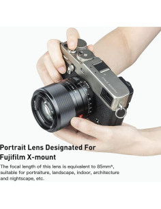 Lente VILTROX 56mm F1.4 AF para cámaras Fuji Montura X 2