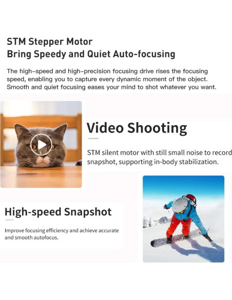 Lente VILTROX 56mm F1.4 AF para cámaras Fuji Montura X