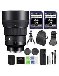 Lente Sigma 85mm F1.4 DG DN Art para Sony E - Accesorios Incluidos