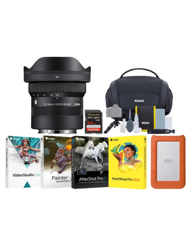 Lente Gran Angular Zoom SIGMA 10-18mm F2.8 para Sony E