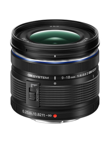 Lente Gran Angular OM SYSTEM M.Zuiko 9-18mm F4.0-5.6 II